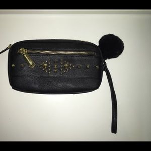 Steve Madden Black & Gold Wallet/Clutch